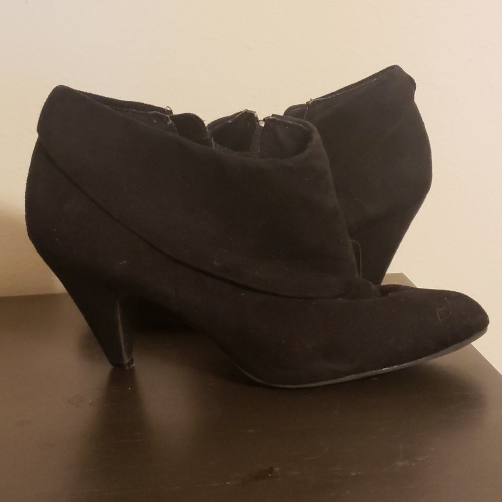 Black Heeled Booties